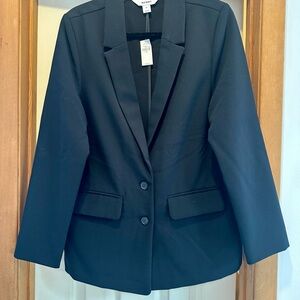 Old Navy Black Women's Blazer Suit Jacket Size Medium